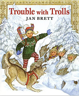 Trouble With Trolls-hardcover-Jan Brett