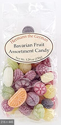 Herman The German Bavarian Assortment Hard Candy