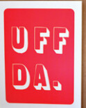 Lilleknappen Card Uff Da