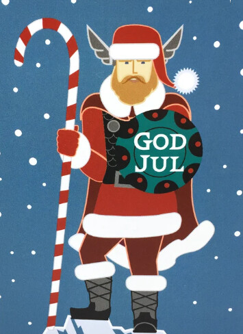 Card Single-Big Ole Claus