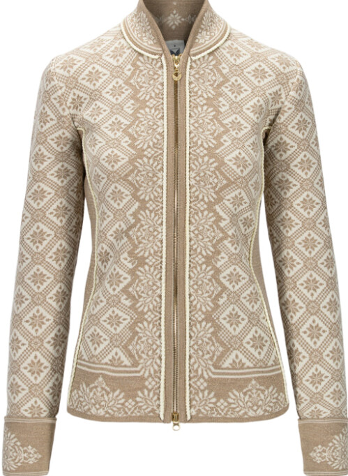 Dale Of Norway Gold Christiana Zip XL