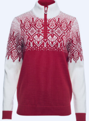 Dale Of Norway Winterland Fem Sweater-Raspberry-L