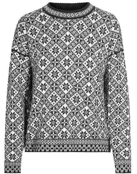 Dale Of Norway Bjoroy Fem Blk Off Whi Raspb XL