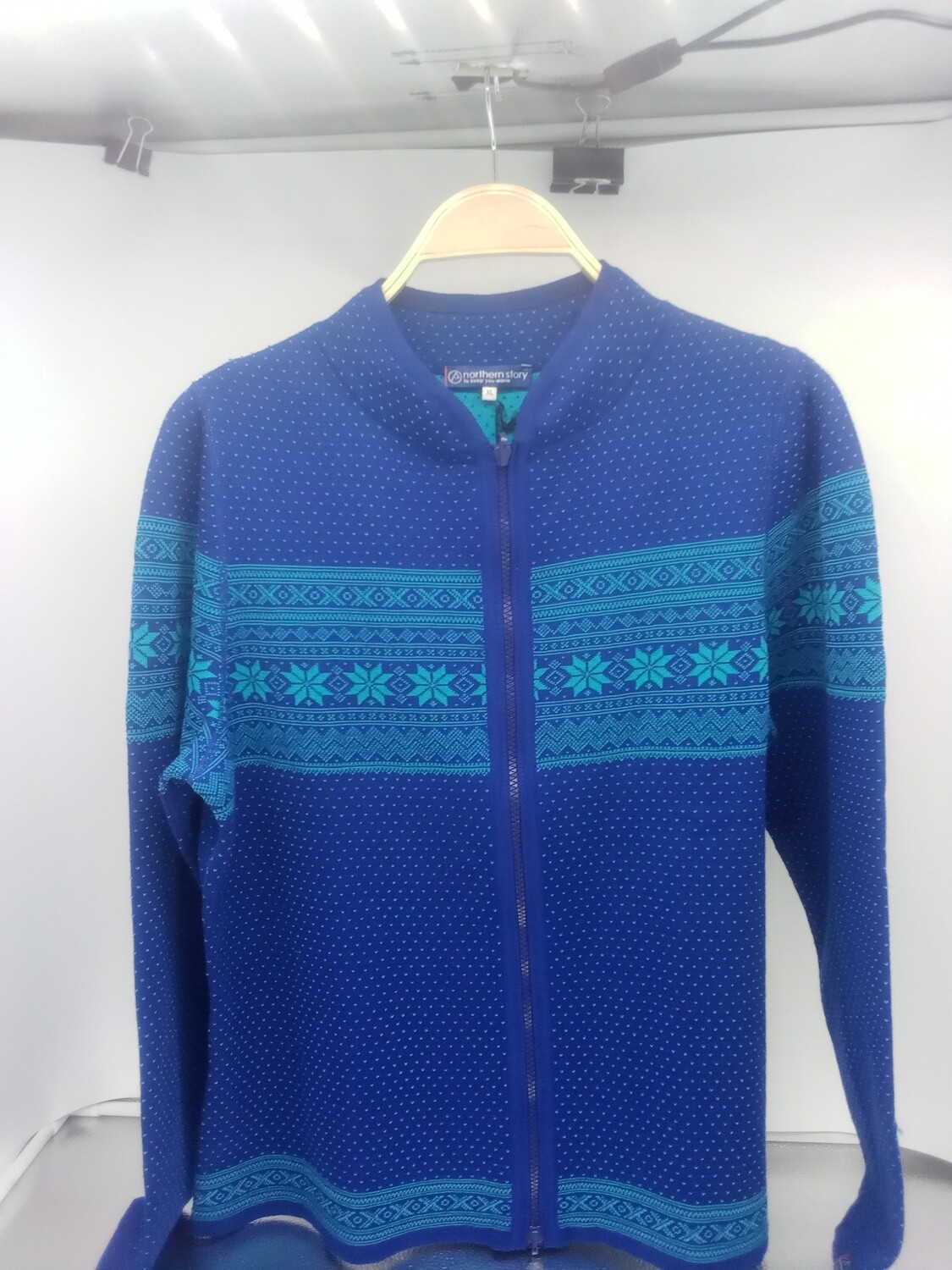 Cardigan\Setesdal1010 Blue\turquoise\XL