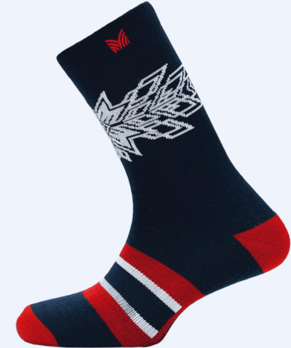 Dale Of Norway Ol Spirit Navy Crew Socks Lg\xl