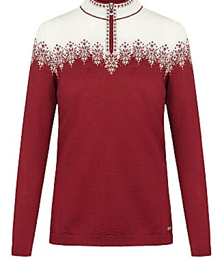 Dale Of Norway Snefrid Half Zip Red/white S