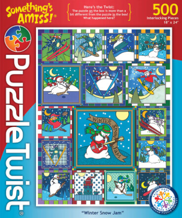 Puzzle Winter Snow Jam