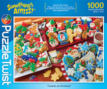 Puzzle Cookies At Christmas