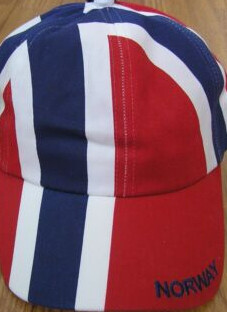 Norwegian Flag Red Cap