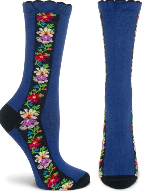 Socks Ozone Folklore Navy