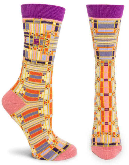 Socks FLW Skylights Women Ivory