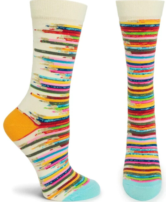 Socks Ozone Pencils Ivory