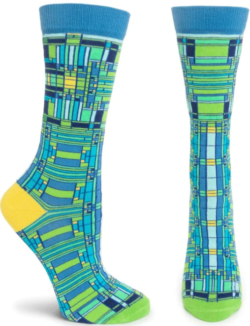 Socks Ozone Oak Park Skylight Blue