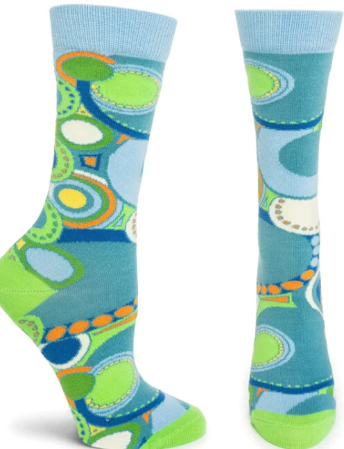 Socks Ozone Imperial Carvings Blue