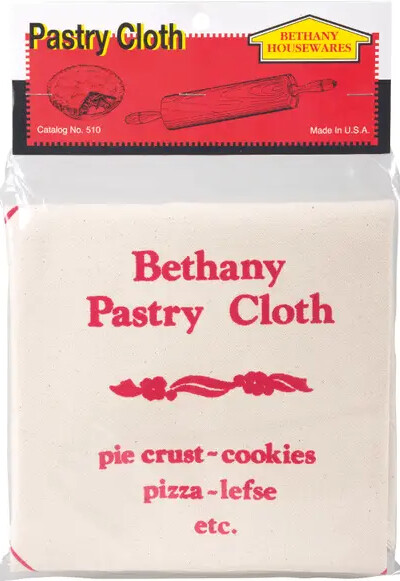 Bethany Housewares 510 Pastry Cloth White Cotton White