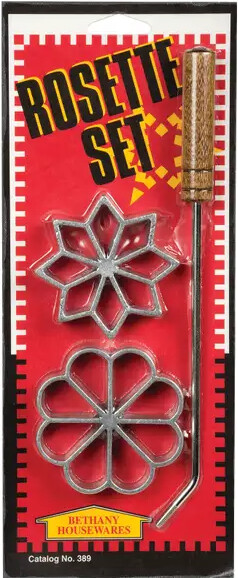 Bethany Housewares 389 Rosette Set Silver Aluminum Silver