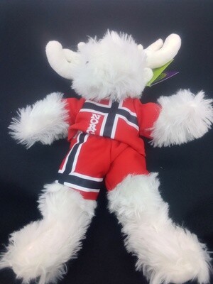 Soccer Moose 10.5 Plush Toy