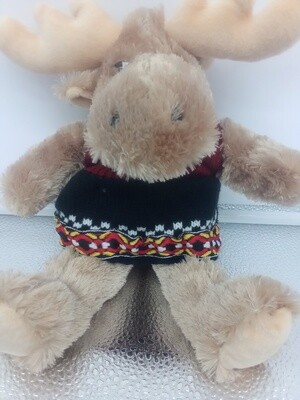 Moose Girl Plush Toy