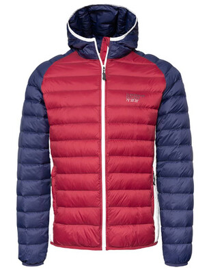 Scandinavian Explorer Sport Down Jacket XL Red White Blue