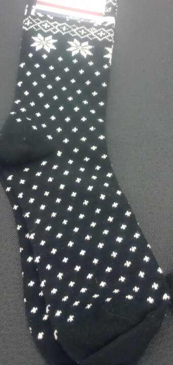 Scandinavian Explorer Socks Norwigian Womans Black