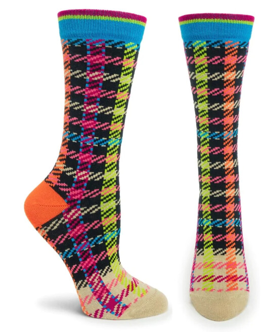 Ladies Chanel Socks-Black