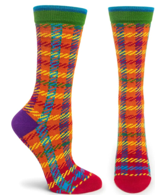 Ladies Chanel Socks-Orange