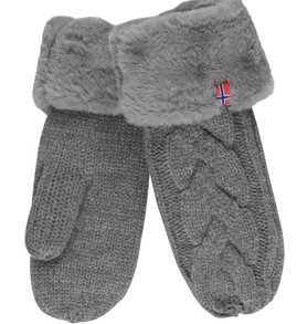 Scandinavian Explorer Mittens Grey