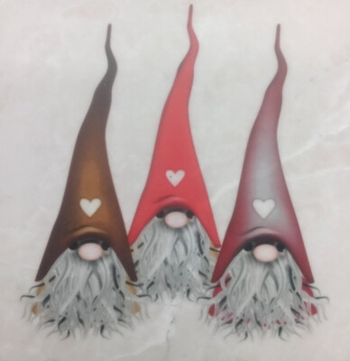 Hello Lucy Coaster Tile-Gnome Heart
