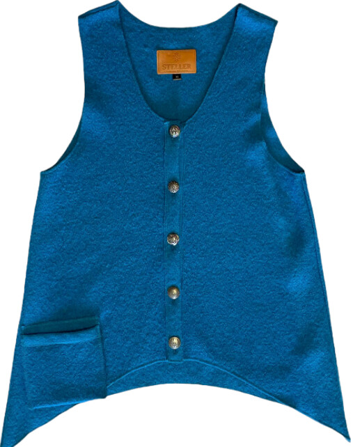 Steller Swedish Blanket Vest — Navy Blue