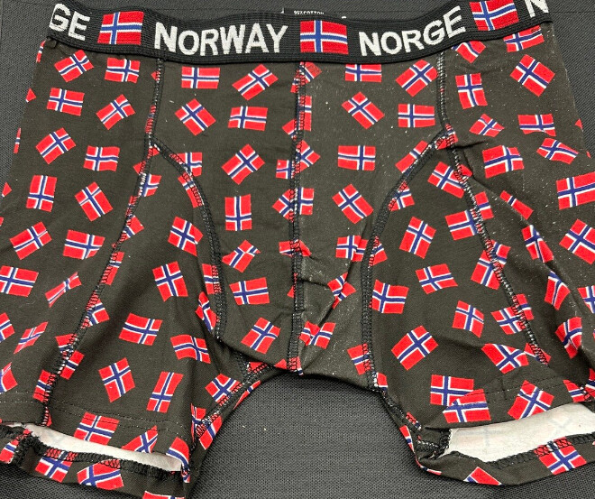 Boxers Black Multi Flag M