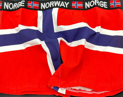 Boxers Red Norway Flag XL