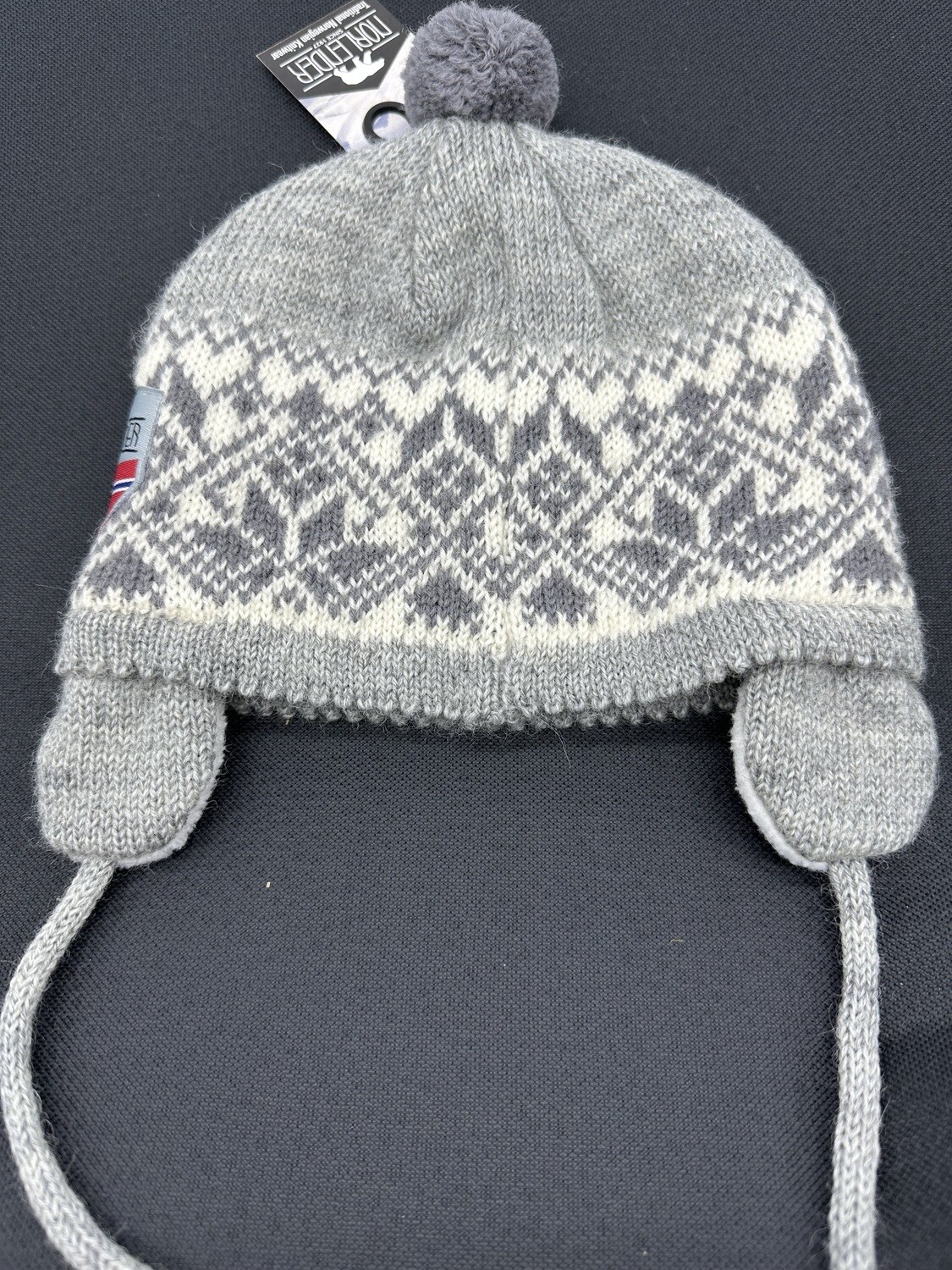 Hat, Child Fleece Lined Grey Size 3-4 Yrs