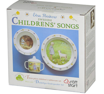 Elsa Beskow-Dish Set/Childrens Songs