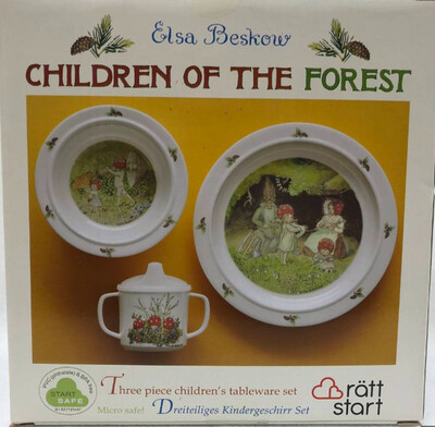 Elsa Beskow-Dish Gift Set/Children Of Forest