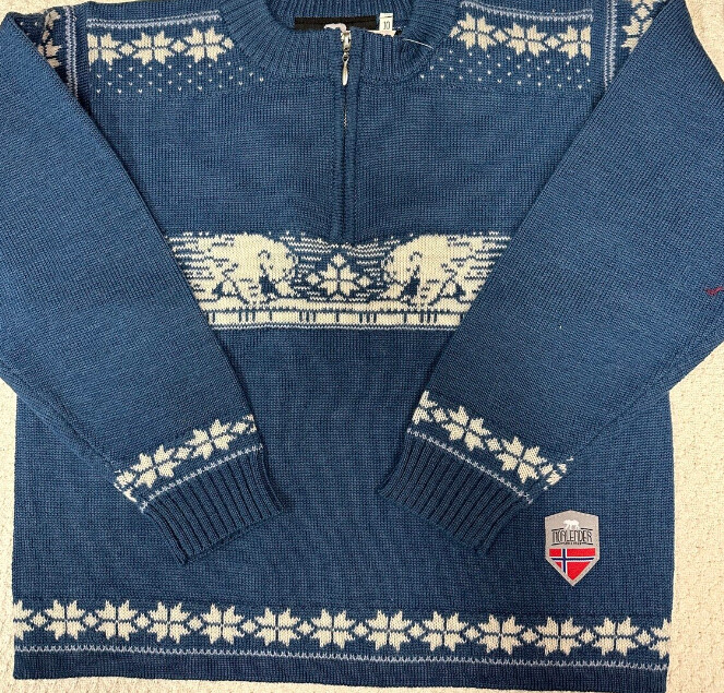 Childrens Cardigan Pullover Navy  Size 6