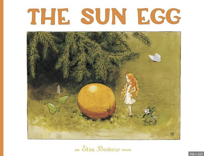 The Sun Egg-large Hardcover-Elsa Beskow