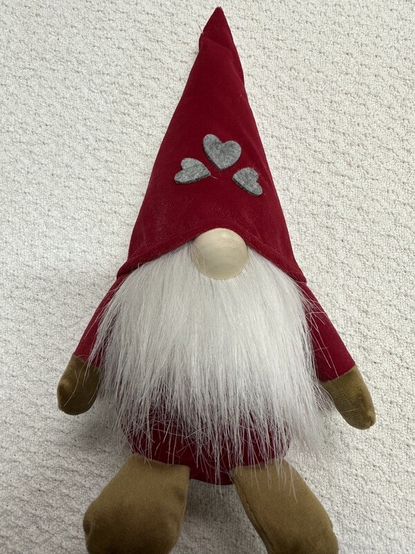 Gnome Velour Boy Red