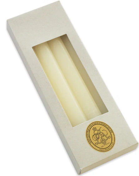 Logum-Ivory Taper Candle Sticks
