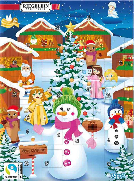 Riegelein Advent Calendar Assorted