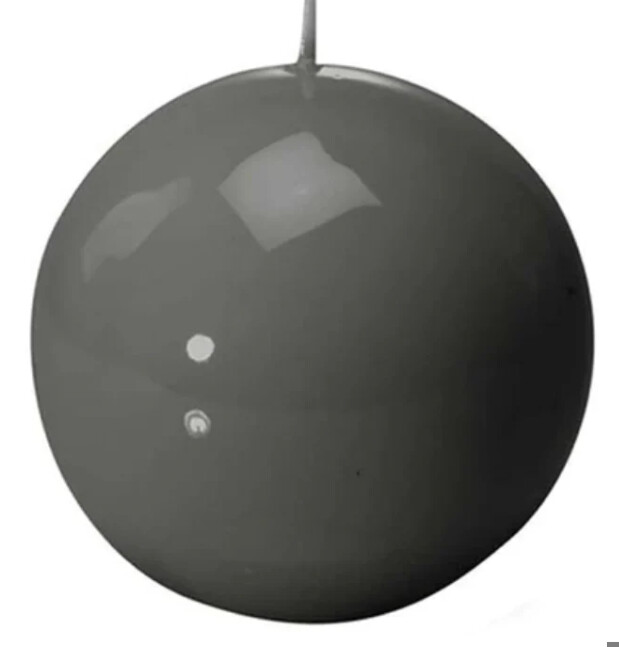 Logum Kloster Smoke Grey Ball Candle S