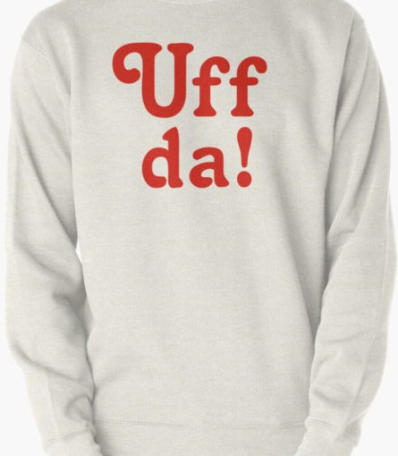 Crewneck - Gray - Uff Da - 2XL