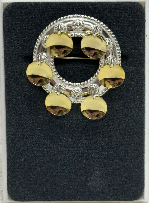 Solje Brooch White