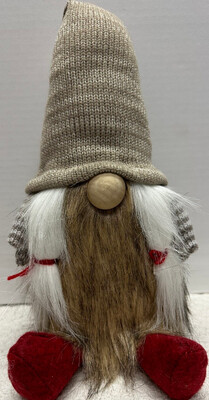 Gnome Fur With Brown Wire Hat