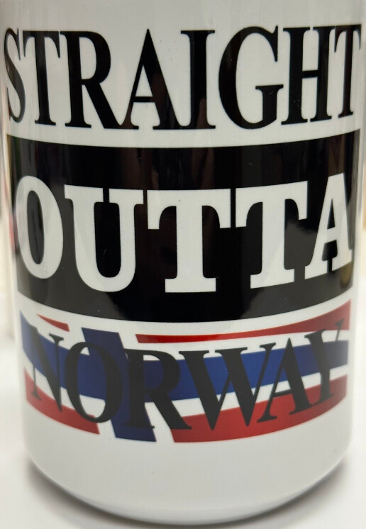 Coffee Cup 15oz Straight Outta Norway
