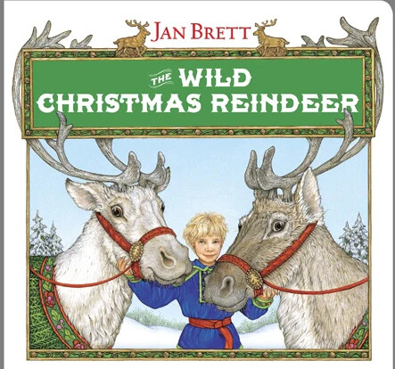 Wild Christmas Raindeer Jan Brett