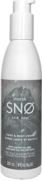 Norsk Sno Hand And Body Cream 8oz