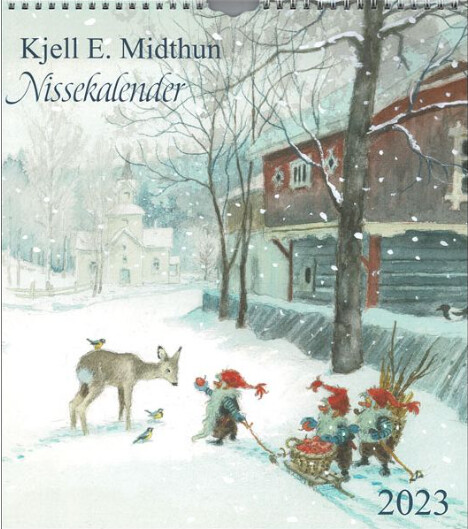 Nissekalender-kjell E. Midthun 2023 Calendar