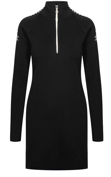 Dale Of Norway Geilo Fem Dress Black Off White XL