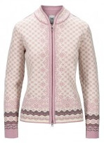 Dale Of Norway Solfrid Fem Jacket Pink Off White L