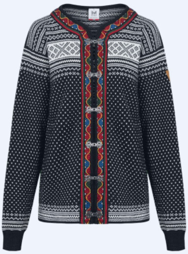 Dale Of Norway Setesdal Uni Jacket Black Off White